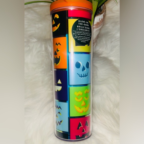 Starbucks Jack O’ Lantern Glow in the Dark Cup Halloween Tumbler Hot Cold 2024 - Picture 11 of 12